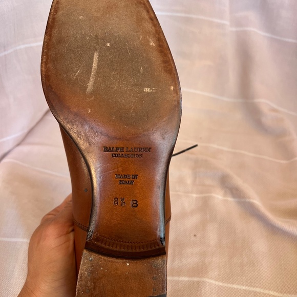 Ralph Lauren Purple Label | Oxford Shoe Women | Brown - Picture 6 of 8